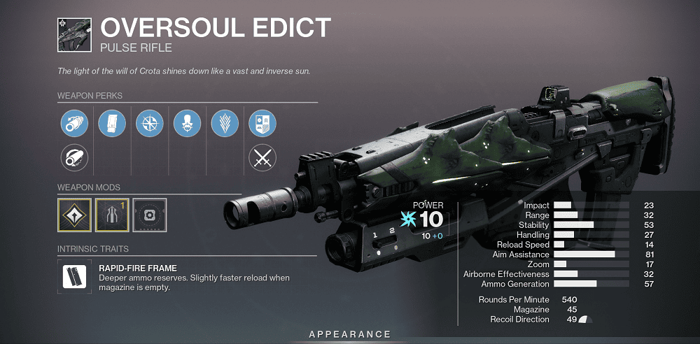Oversoul Edict