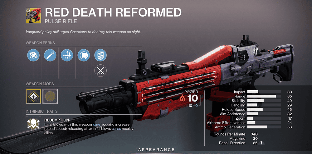 Red Death Reformed