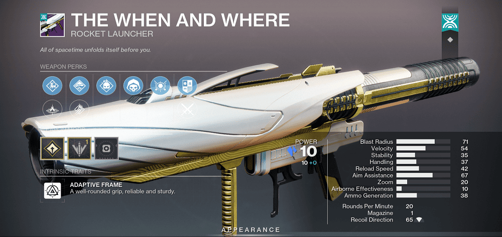 The When And Where