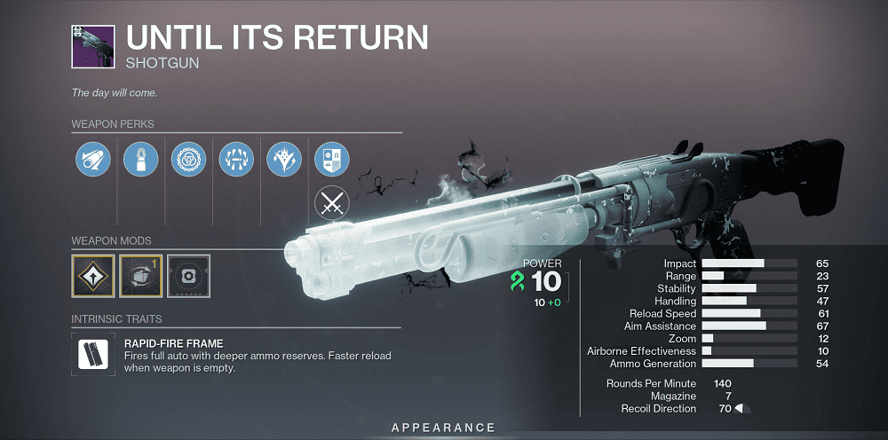 Until Its Return