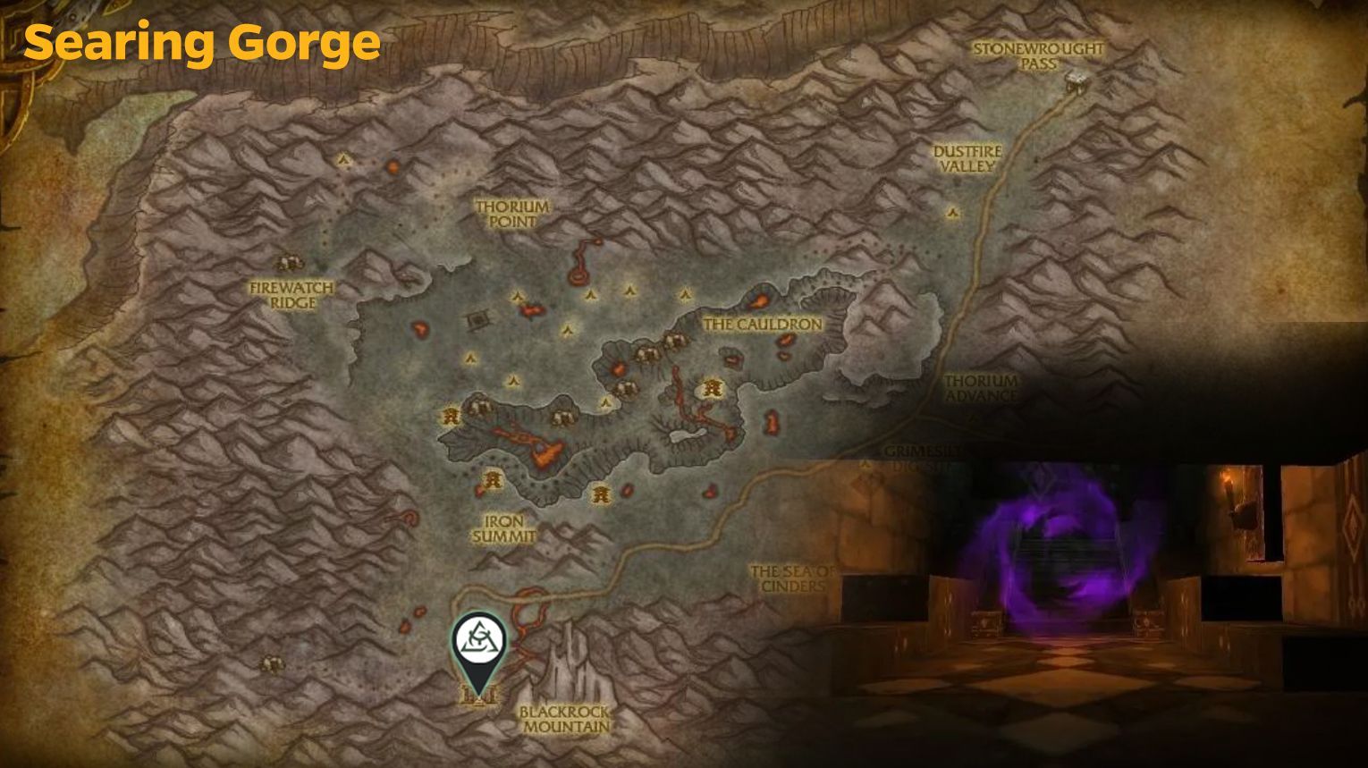 Upper Blackrock Spire Entrance