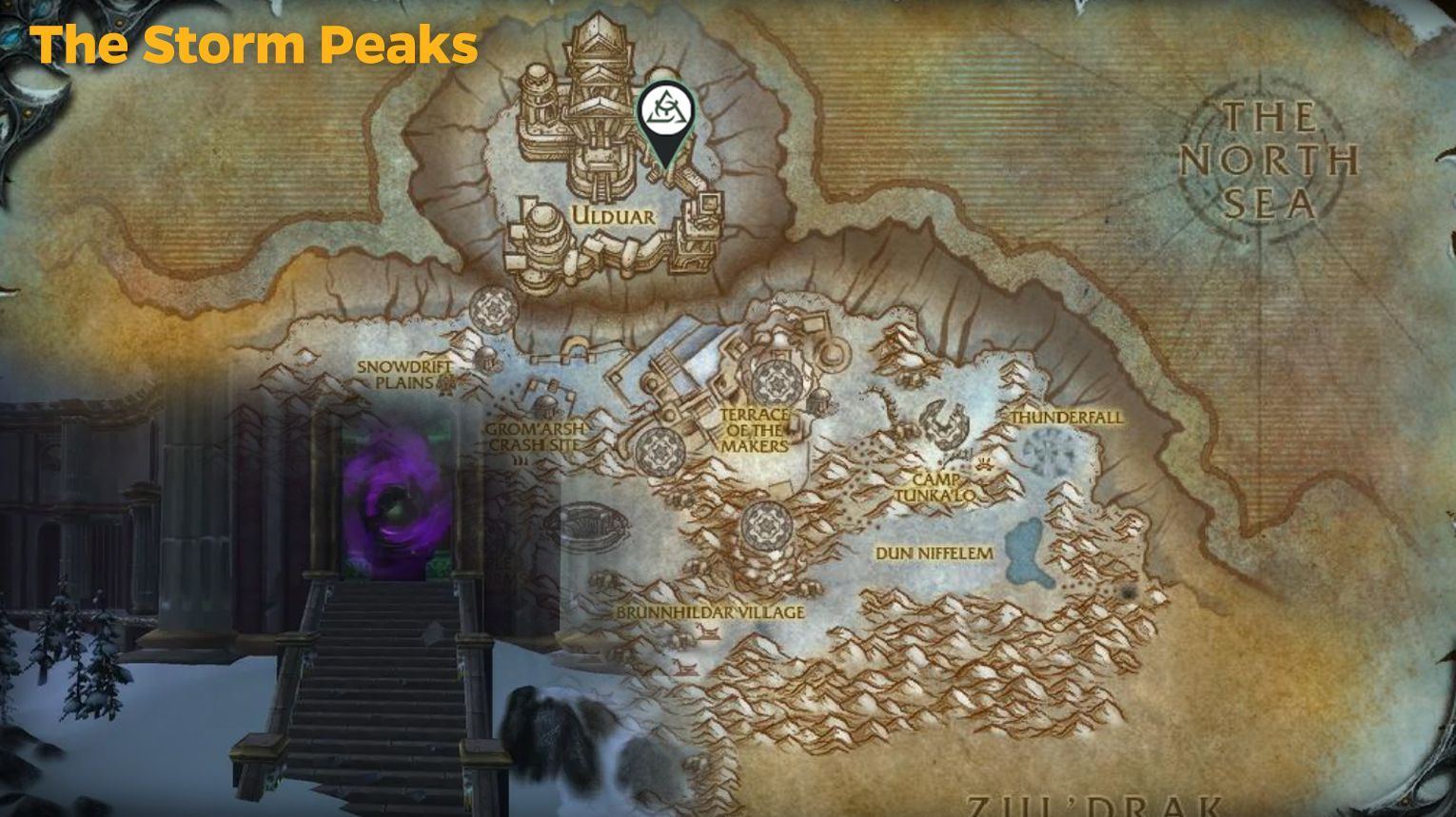 Halls of Lightning Entrance