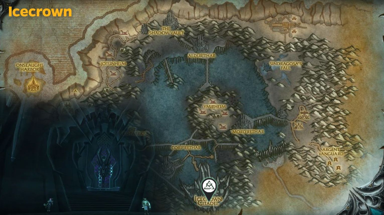 Halls of Reflection Entrance