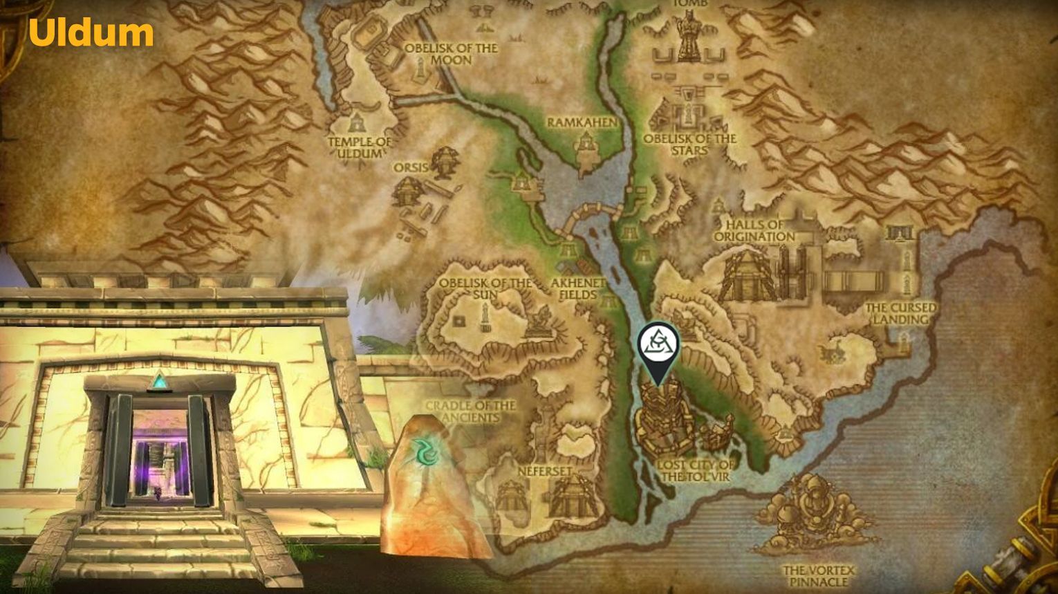 Lost City of the Tol'vir Entrance