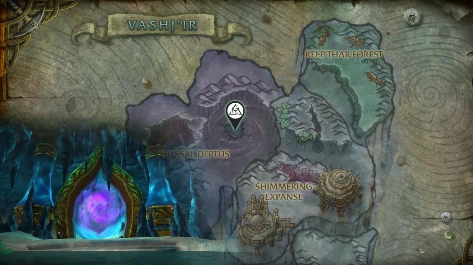 Throne of the Tides Entrance