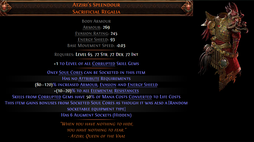 Atziri's Splendour
