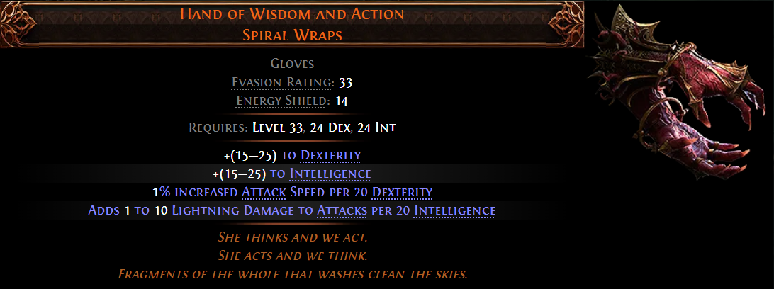 Hand of Wisdom and Action