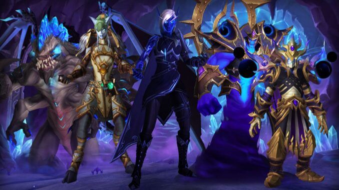 The Voidspire raid bosses – Imperator Averzian, Vorasius, Fallen‑King Salhadaar, Vaelgor & Ezzorak, Lightblinded Vanguard, Crown of the Cosmos – WoW Midnight