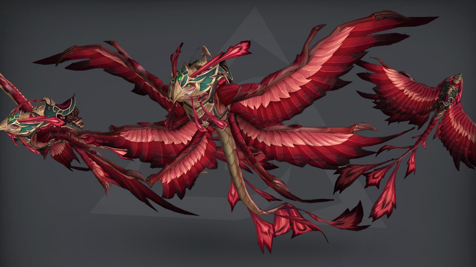 Crimson Dragonhawk mount – red dragonhawk from Midnight Glyph Hunter achievement – WoW Midnight Patch 12.0.5