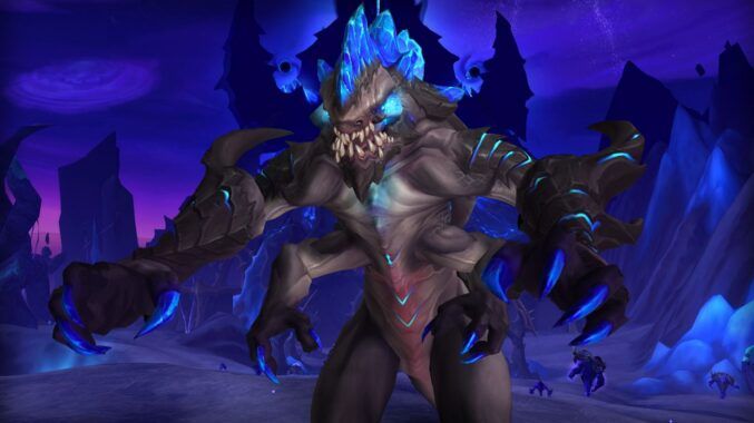 Vorasius boss encounter – chaotic Void entity – The Voidspire raid, WoW Midnight