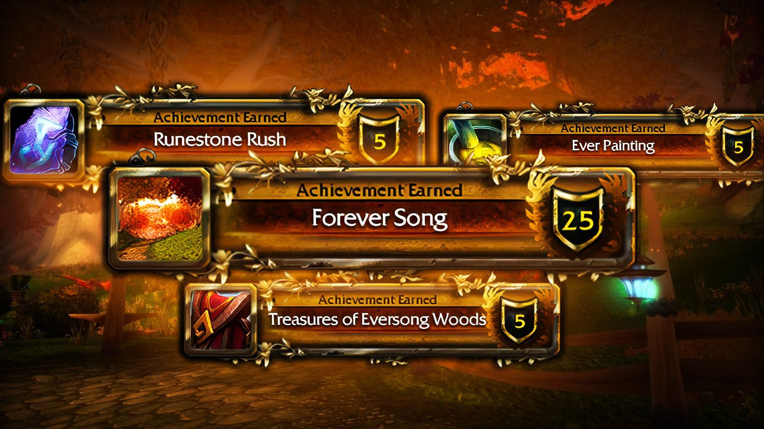 The Forever Song zone achievement – meta-achievement for Eversong Woods – WoW Midnight