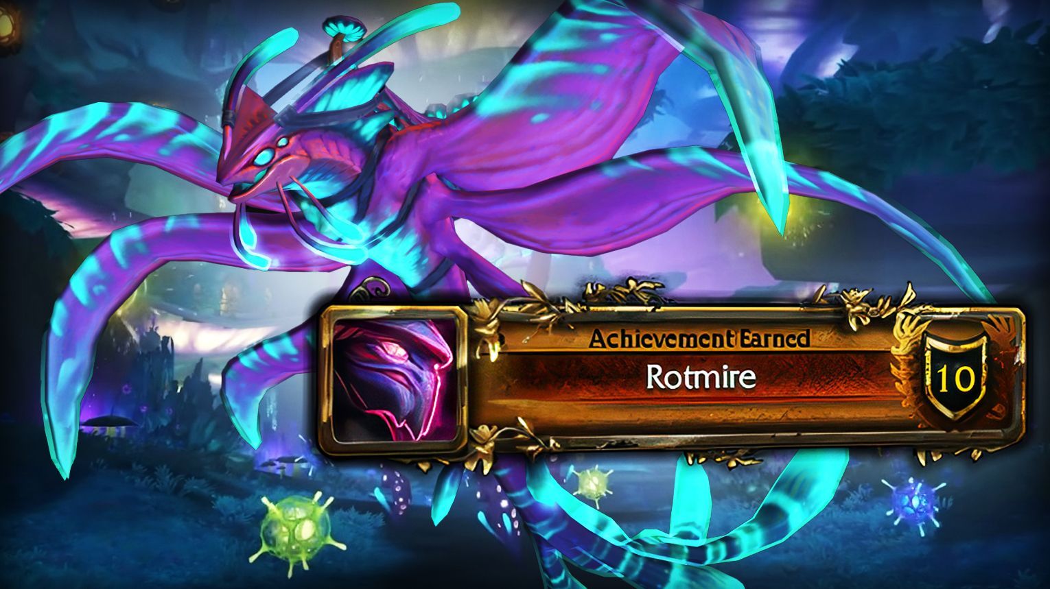 Sporefall achievements and collectibles – Luminous Sporeglider mount, Madcap Redcap toy, and more.