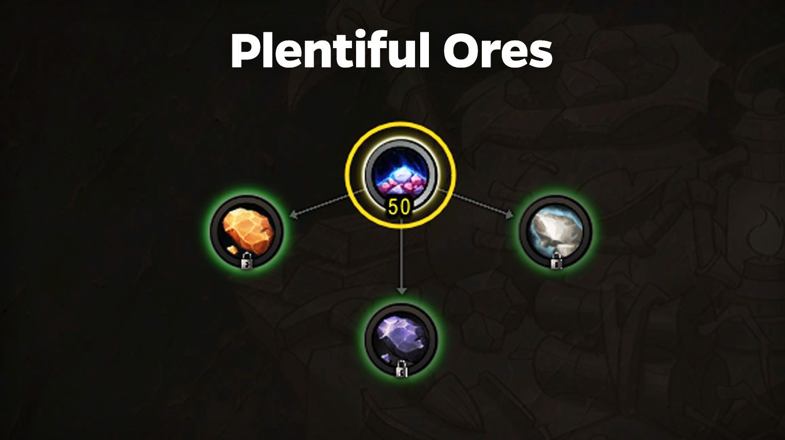 Mining specialization build — optimal knowledge point allocation for Midnight dual gathering.