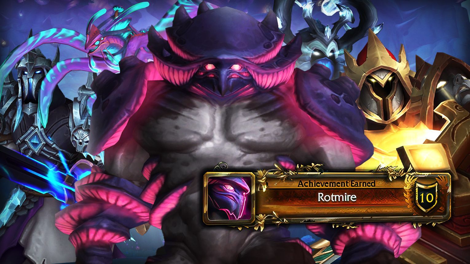 Sporefall raid overview – Rotmire boss in WoW Midnight.