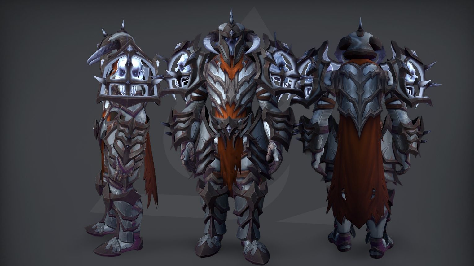 WoW Midnight Season 2 Death Knight tier set guide cover: Blood, Frost, and Unholy 2-piece and 4-piece set bonuses from the Venomous Abyss raid. Serpent-themed armor with poison and troll motifs.
