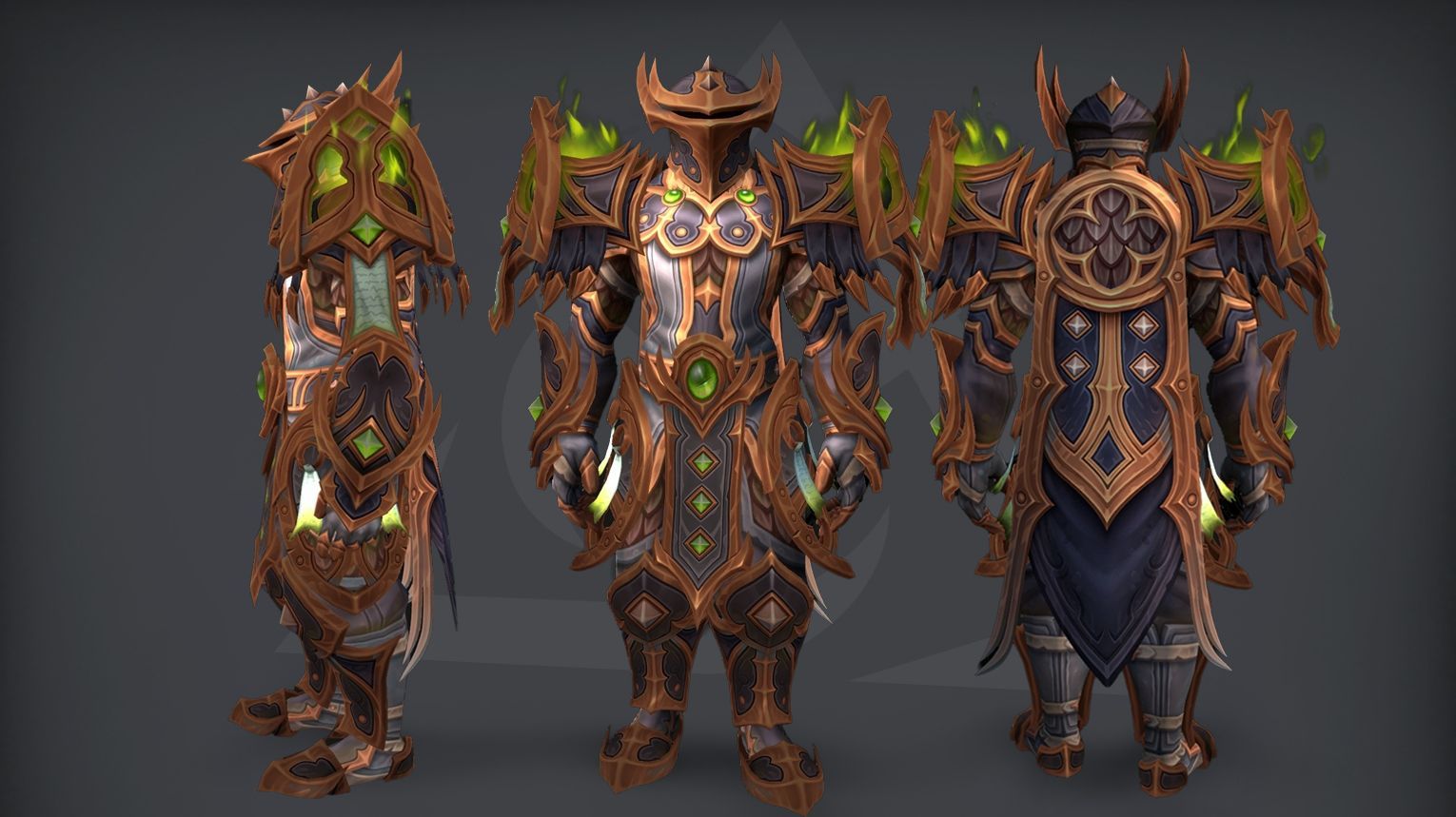 WoW Midnight Season 2 Paladin tier set guide cover: Holy, Protection, and Retribution 2-piece and 4-piece set bonuses from the Venomous Abyss raid. Radiant gold platemail with sky-blue and crimson inlays, crowned open-faced helm, and shoulders wreathed in living holy flame.