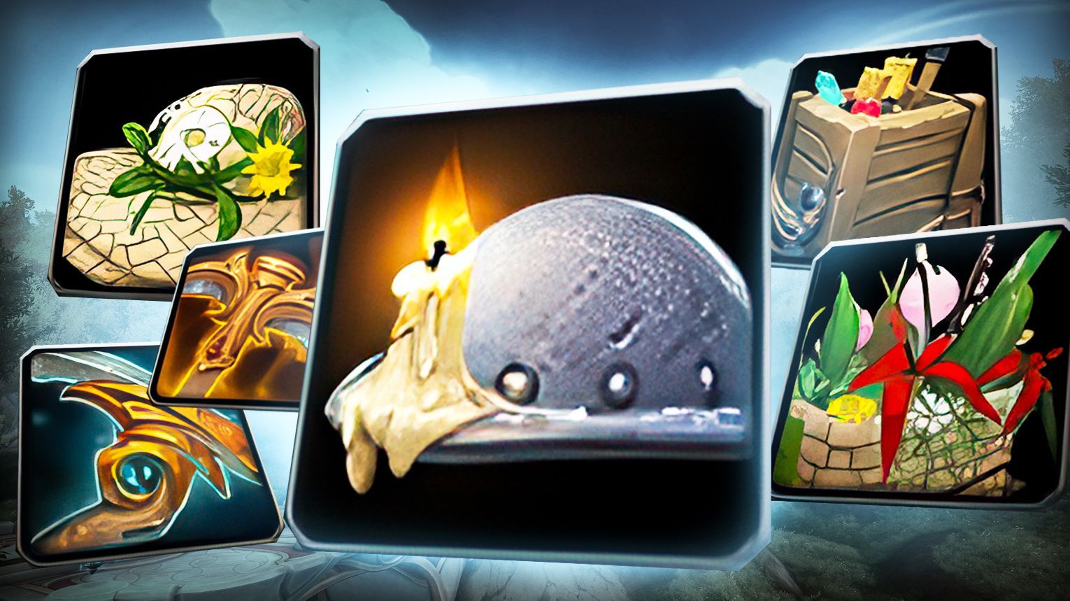 Profession equipment — Hardhat, Satchel, and Pickaxe with Finesse, Deftness, and Perception stats for Eversong Woods dual gathering.