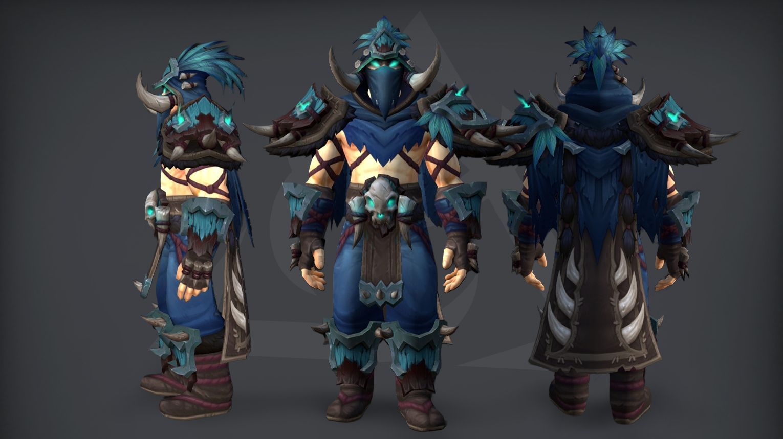WoW Midnight Season 2 Rogue tier set guide cover: Assassination, Outlaw, and Subtlety 2-piece and 4-piece set bonuses from the Venomous Abyss raid. Serpent-themed Chosen Bloodslayer's Hexweave leather armor with poison and troll motifs.