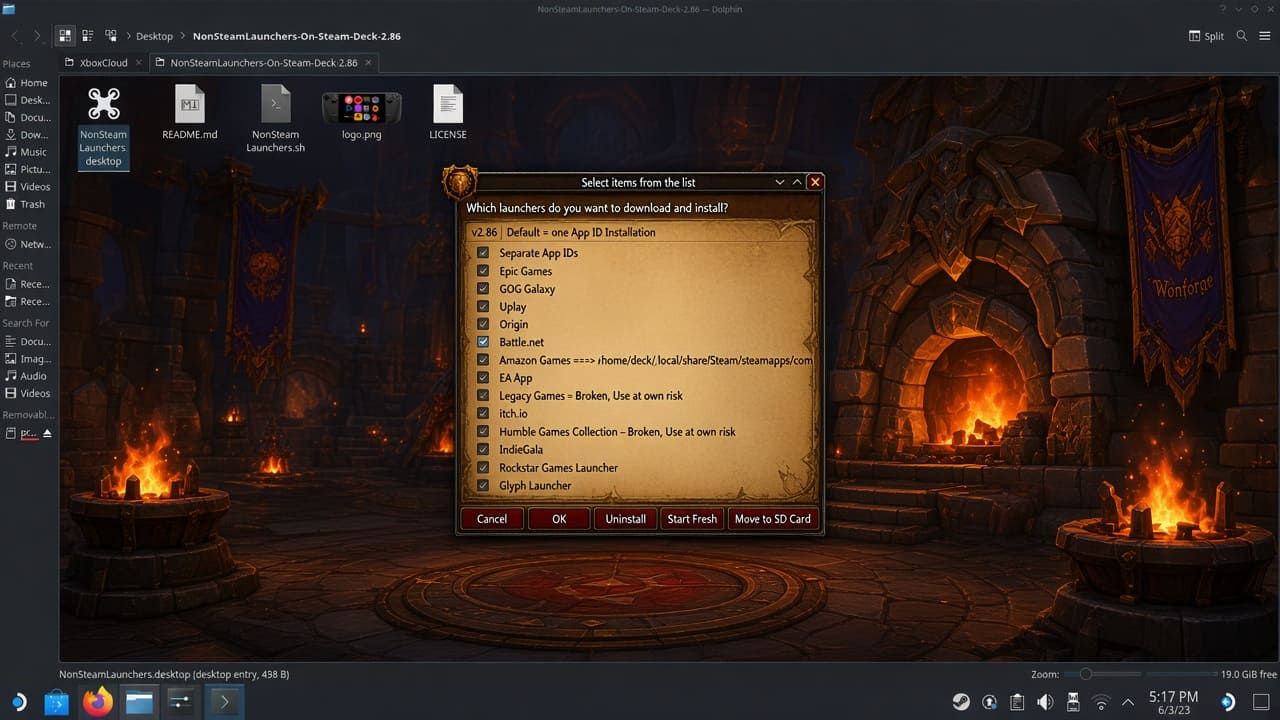 World of Warcraft on Steam Deck installation guide