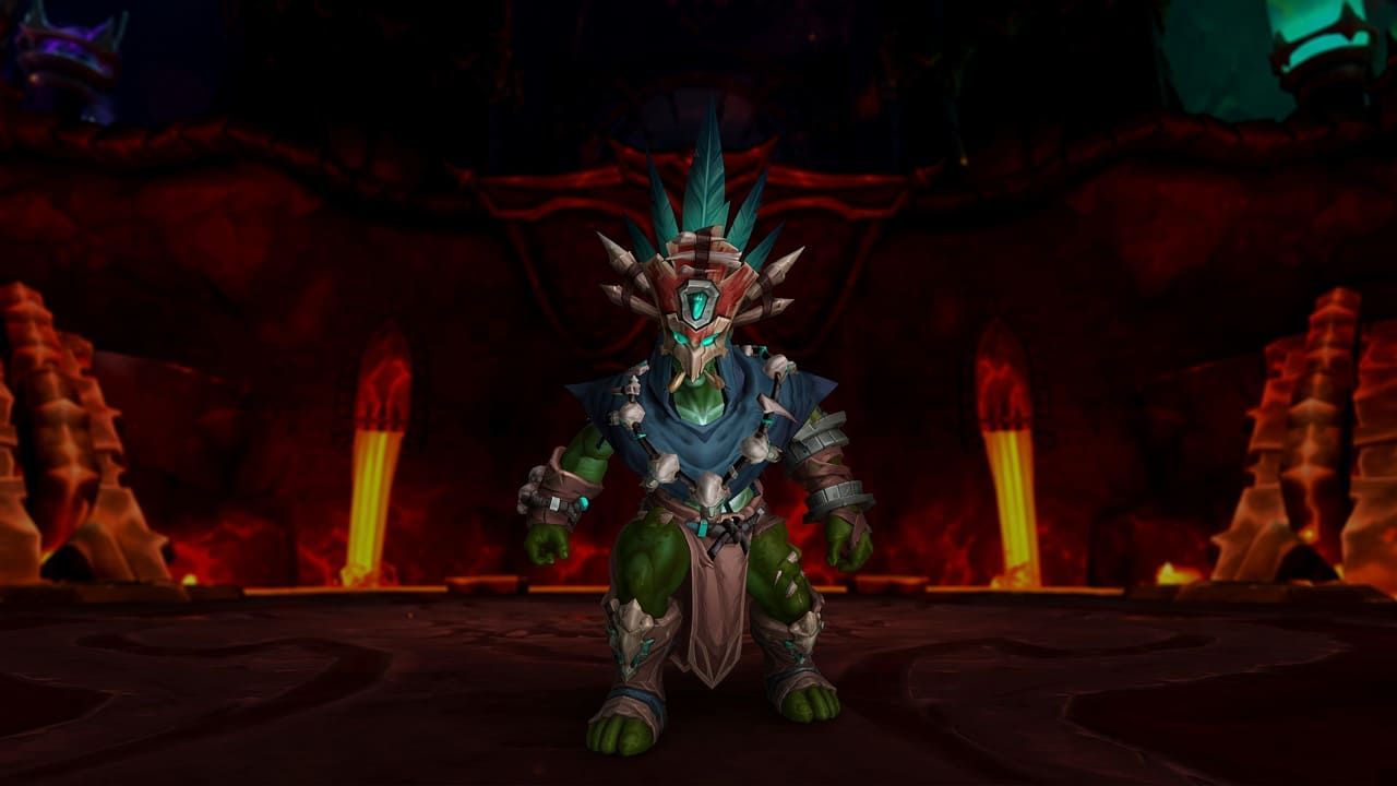 Nek'zali the Soulcoiler in The Venomous Abyss raid
