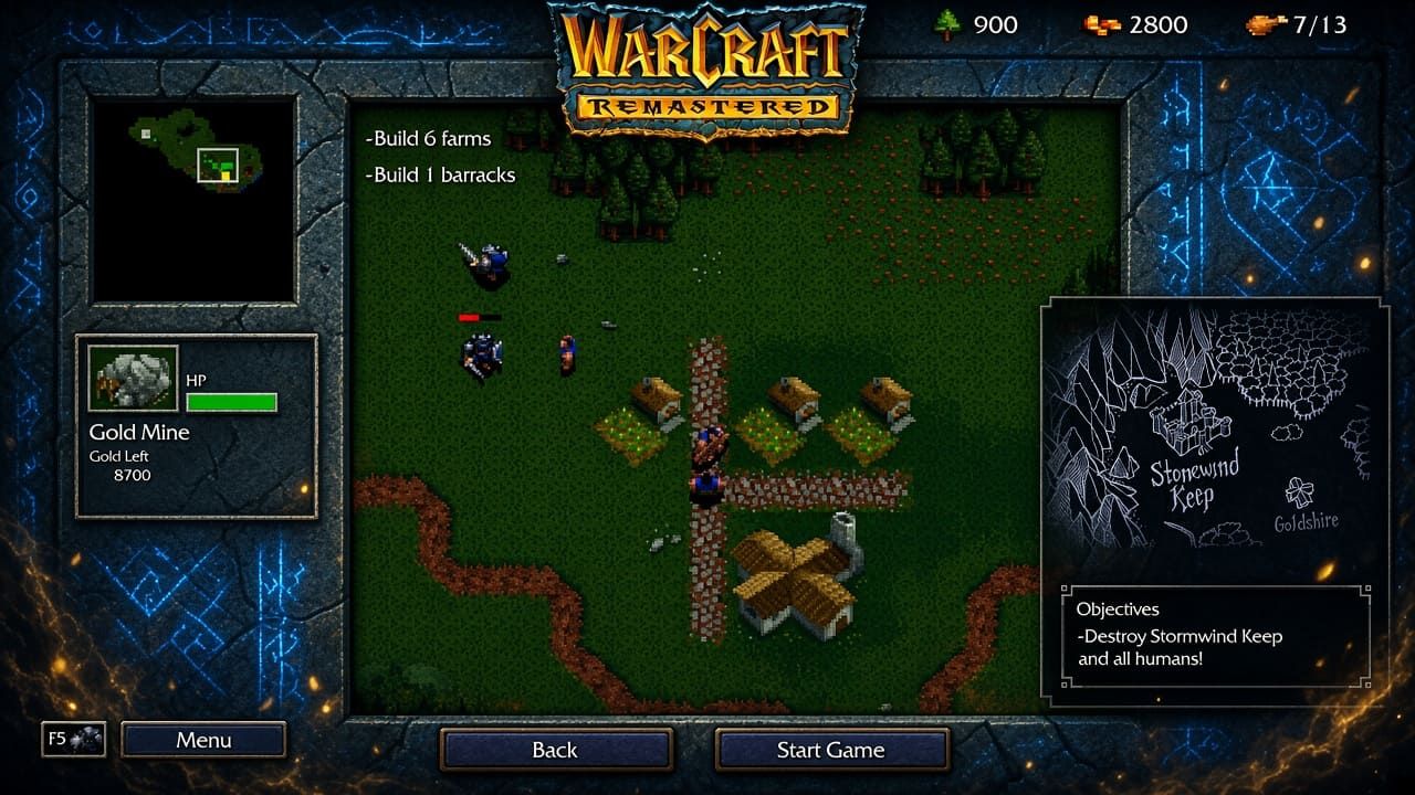 Warcraft Remastered on modern consoles