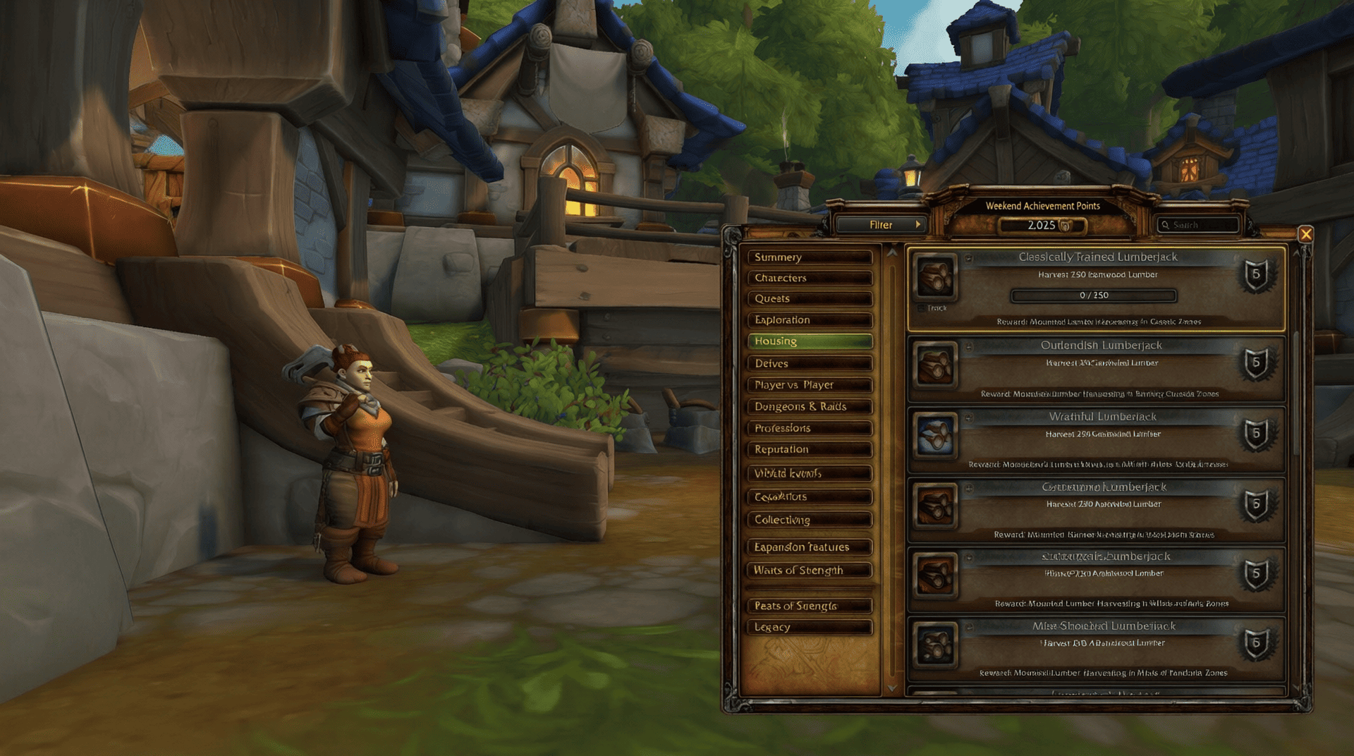 How to Unlock Lumber Gathering