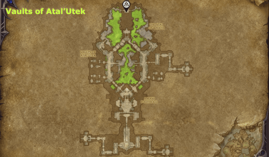Map showing the location of The Unbinding of Kith'ix raid in WoW Midnight Season 2.