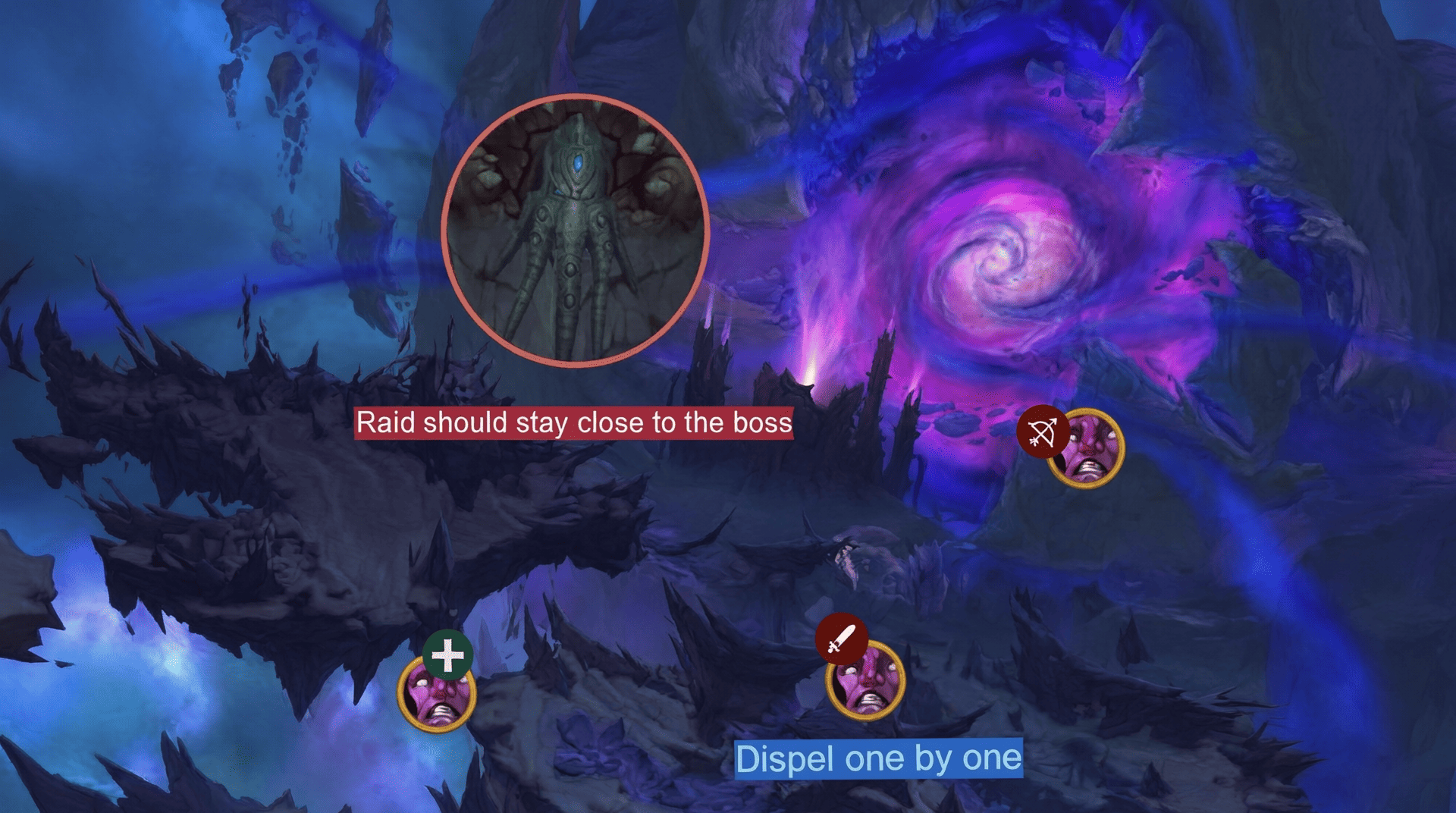 Kith'ix boss mechanics and add abilities in WoW Midnight Season 2